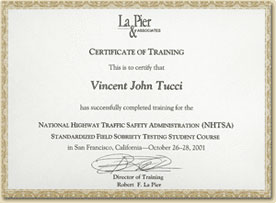 NHTSA Training